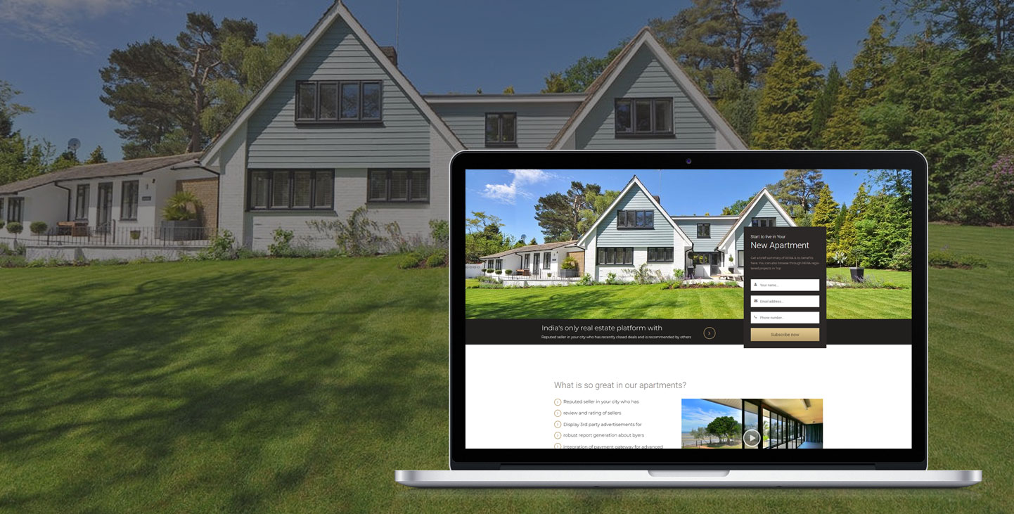 real estate web development company